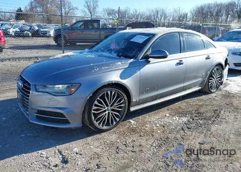2016 Audi A6 2.0T Premium Plus из США, поврежденный, VIN WAUGFAFC5GN084072
